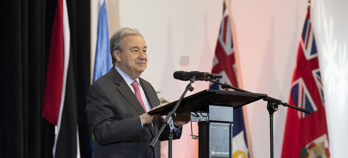 El Caribe es la “zona cero” de la emergencia climática global, afirma el Secretario General