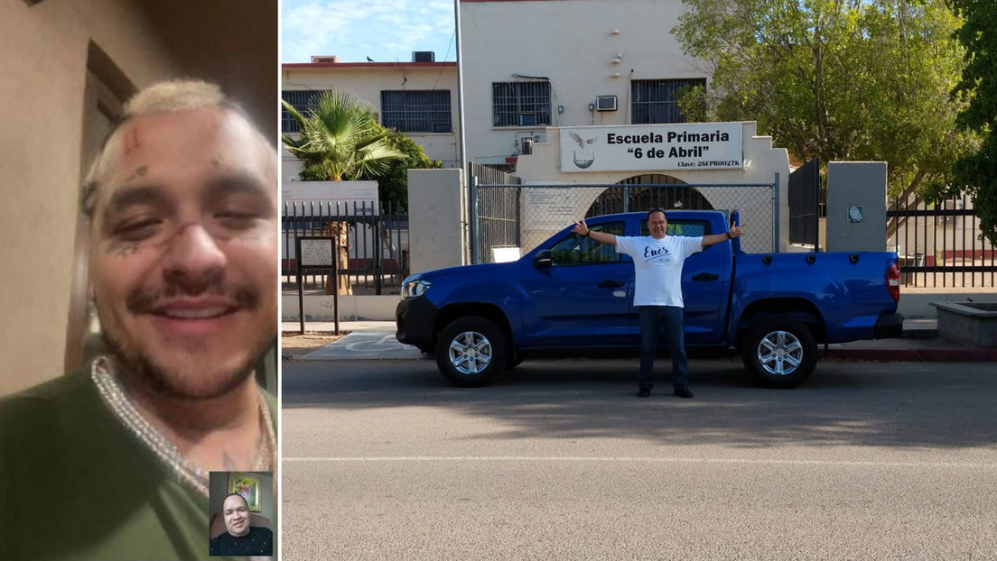 Christian Nodal sorprende a su maestro de primaria al regalarle una camioneta, cumpliendo su promesa dada hace muchos años