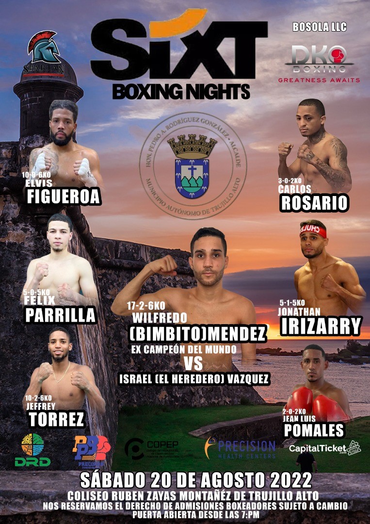 Regresa el boxeo a Trujillo Alto con la serie “Sixt Boxing Nights”